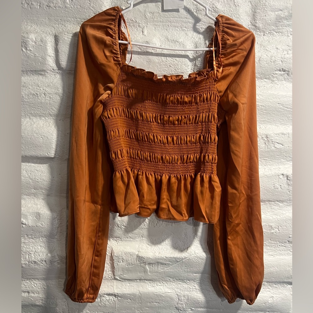 NWT Mixed Threads Silky Blouse